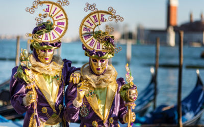 Trasporto materiali per Carnevale 2017 a Venezia