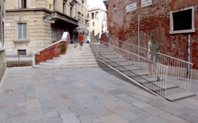 Trasporto rampa per disabili a Venezia